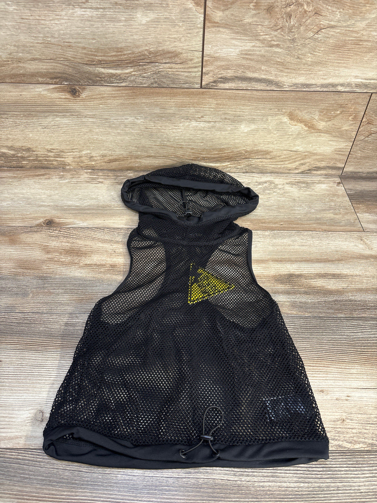 NEW Noizz Hooded Mesh Tank Top Black sz 5-6T
