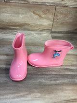 Locals Rain Boots Pink sz 9.5c