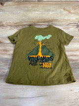 Cat & Jack Volcano Shirt Green sz 4-5T
