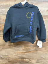 NEW Grayson Mini Show Love Pull Over Hoodie Blue sz 4T