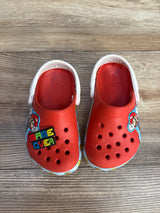 Crocs Fun Lab Super Mario Lights Clogs, Red sz 7c