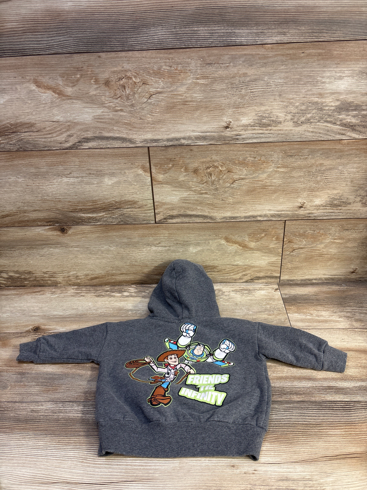 Disney Pixar Toy Story Pullover Hoodie Grey sz 18m