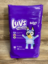 NEW Luvs Platinum Protection Baby Diapers Size Newborn, 38Ct.