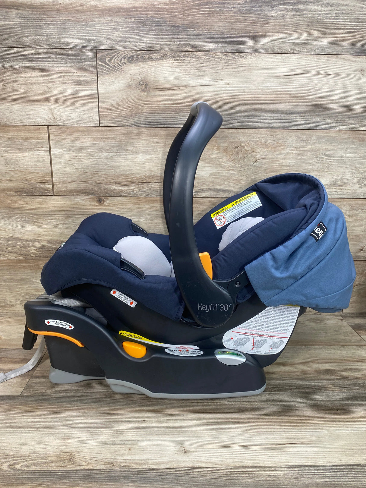 Chicco KeyFit 30 ClearTex Infant Car Seat In Slate