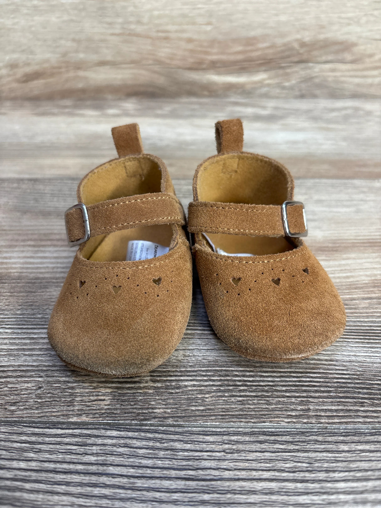 Bear Paw Leather Mary Janes in Chestnut sz 6-12m - Me n Mommy To Be