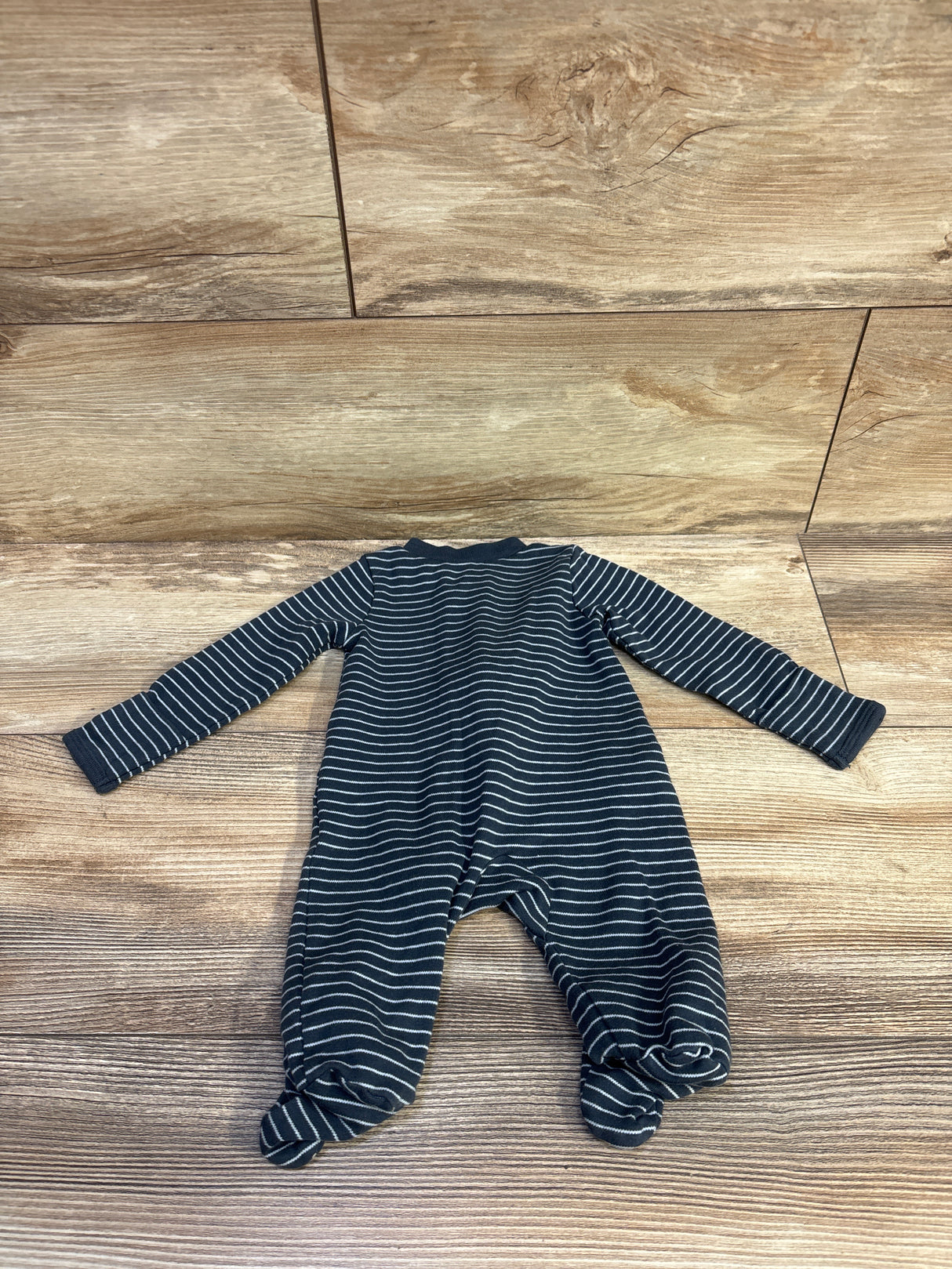 Carter's Striped Little Brother Sleeper Blue sz Newborn