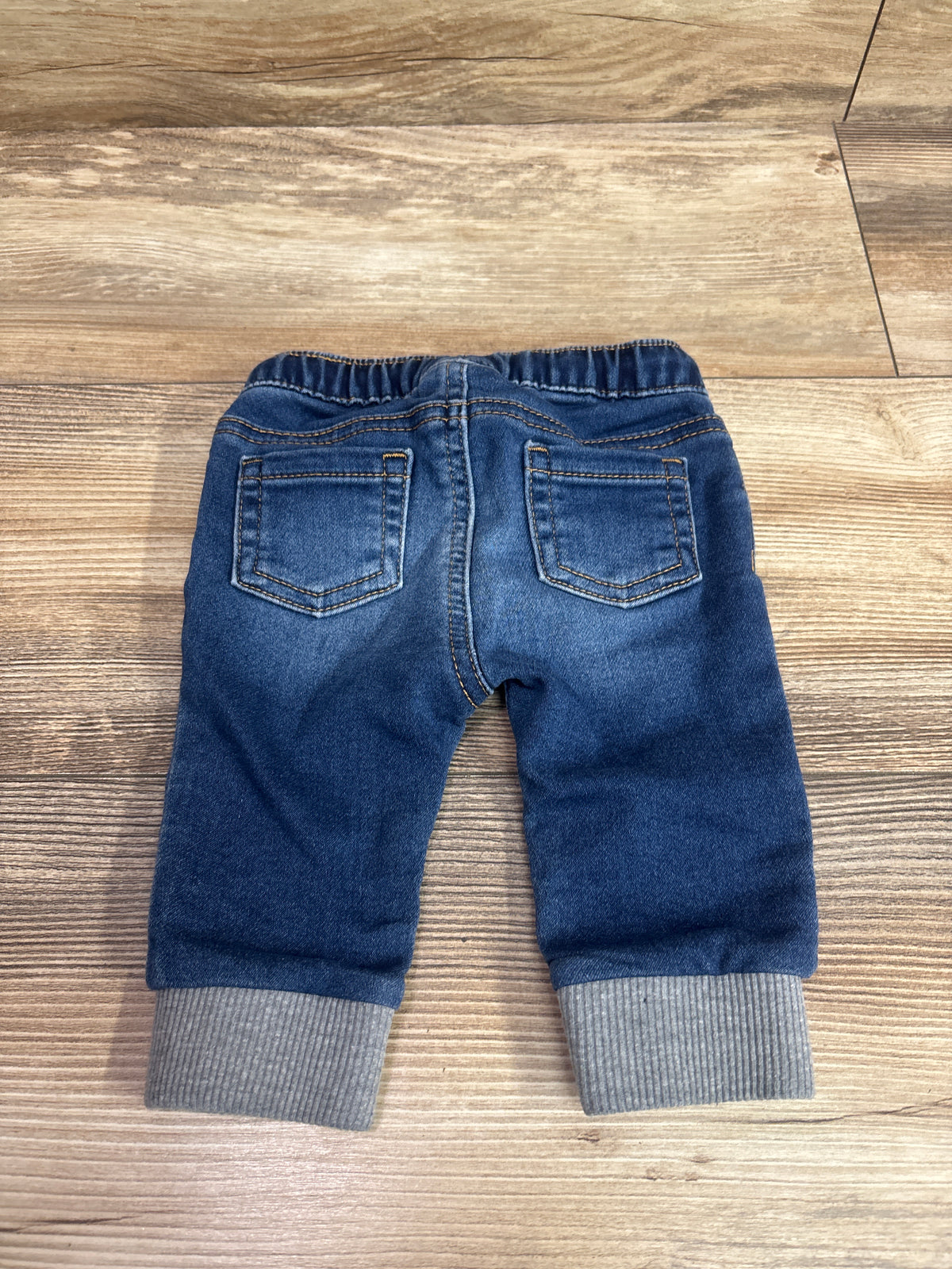 Cat & Jack Drawstring Jeans Blue sz 0-3m