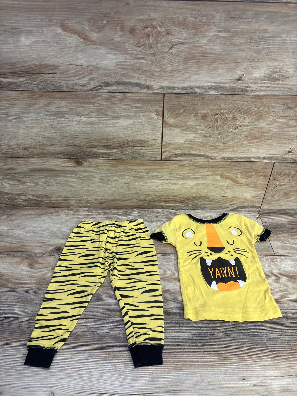 Koala Baby 2pc Pajama Set Yellow sz 24m