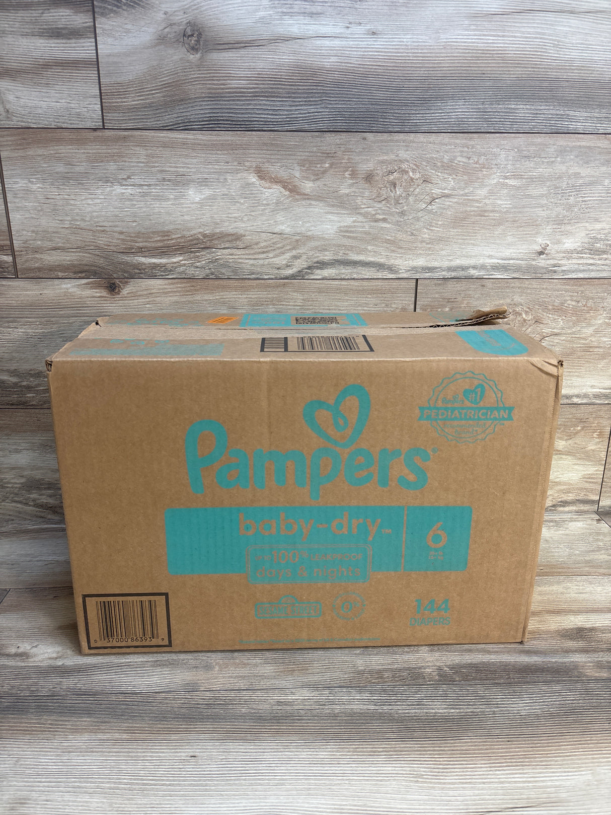NEW Pampers Baby Dry Diapers Size 6 144ct.