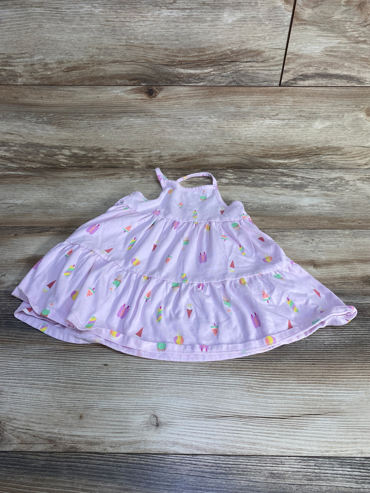 Cat & Jack Frozen Treats Dress Pink sz 2T