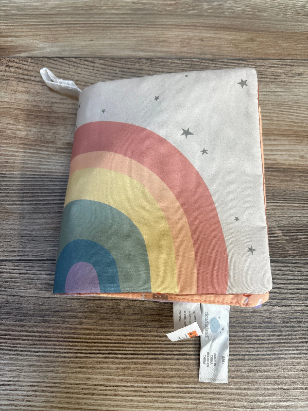 Cloud Island Interactive Rainbow Soft Book
