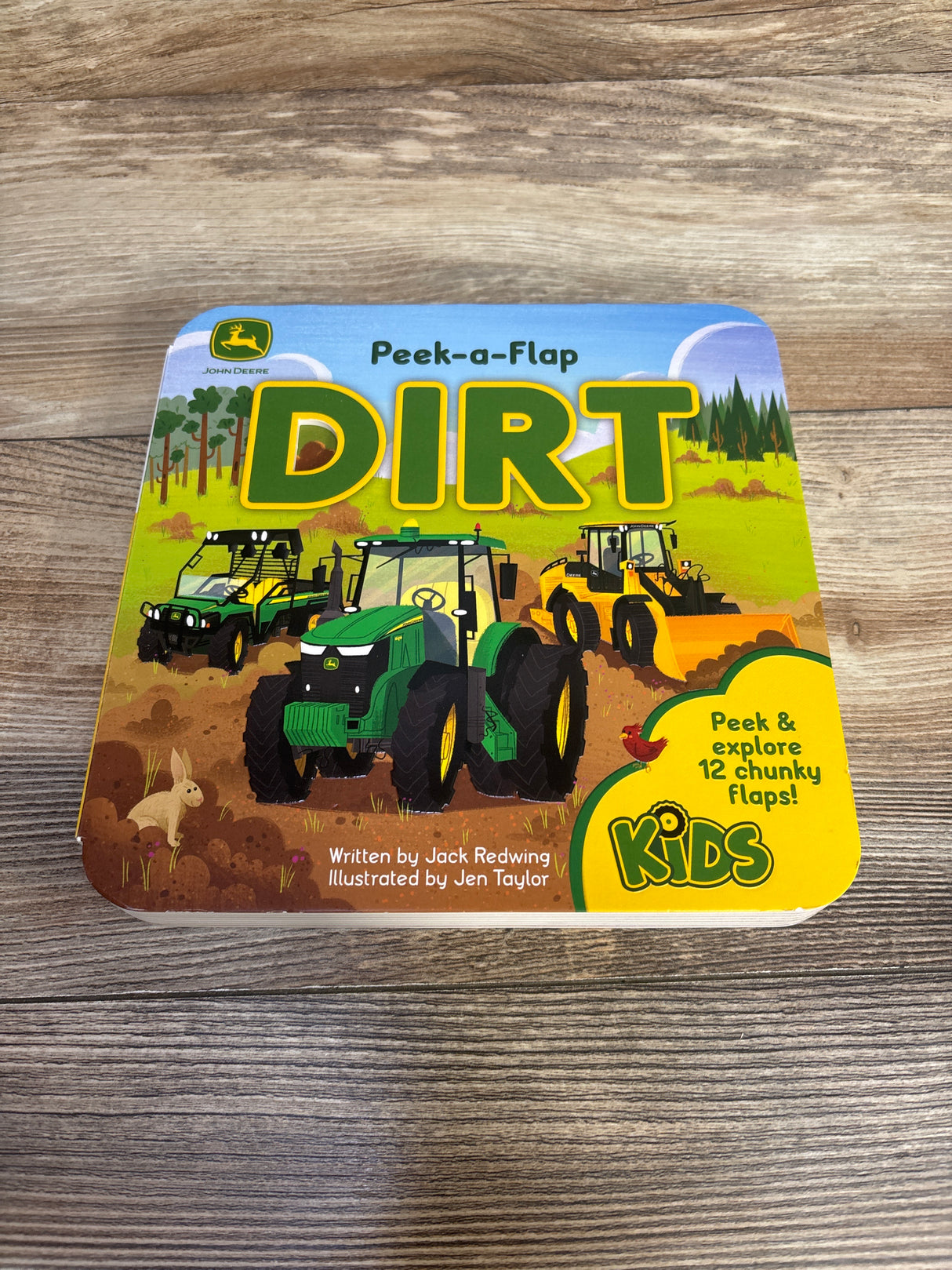 Dirt: John Deere Peek-A-Flap Board Book