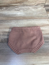 Little Navy Organic Knit Bloomers Brown sz 0-3m
