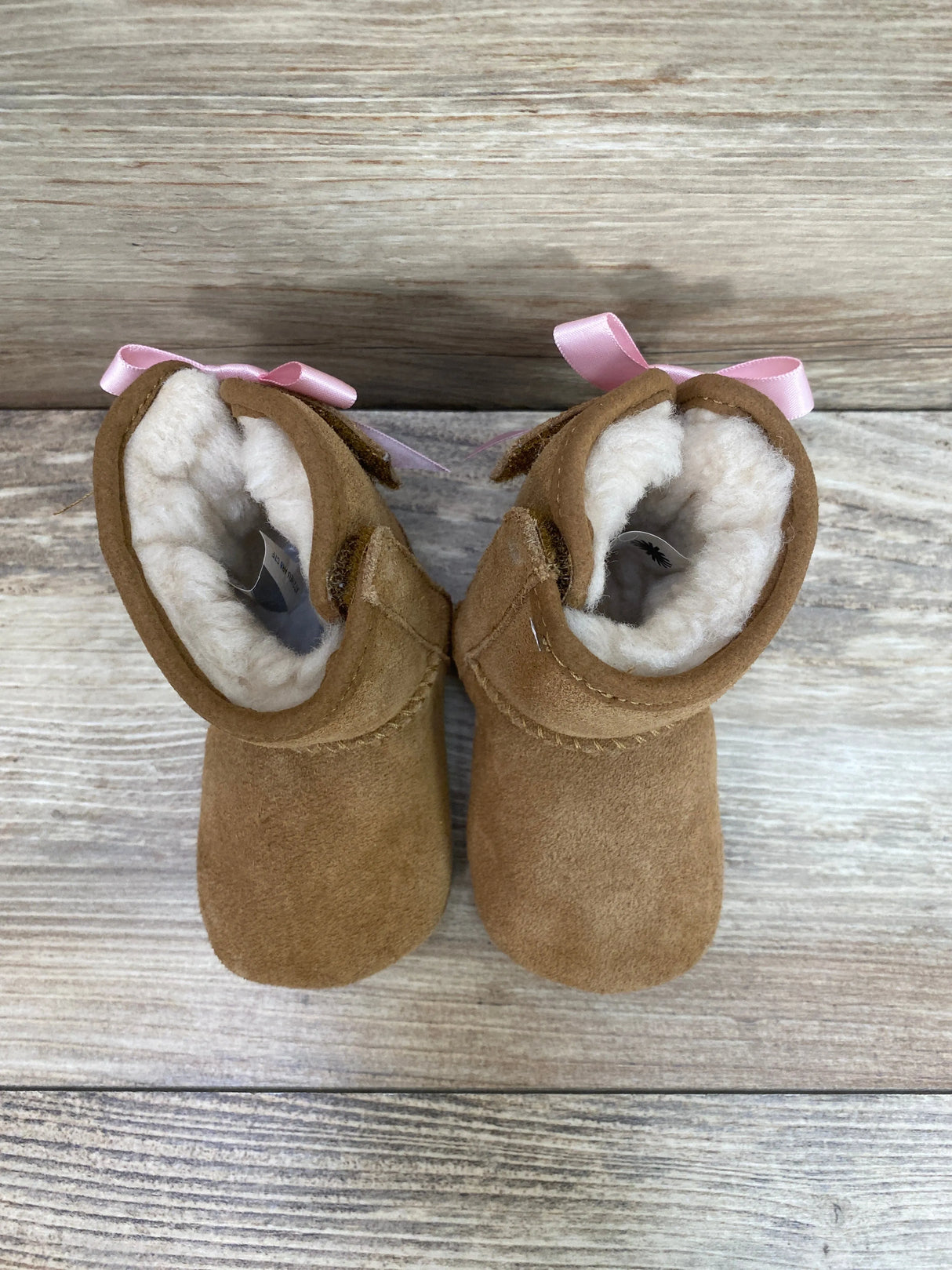 UGG Baby Jesse Bow Boot Chestnut Sz 2c/3c