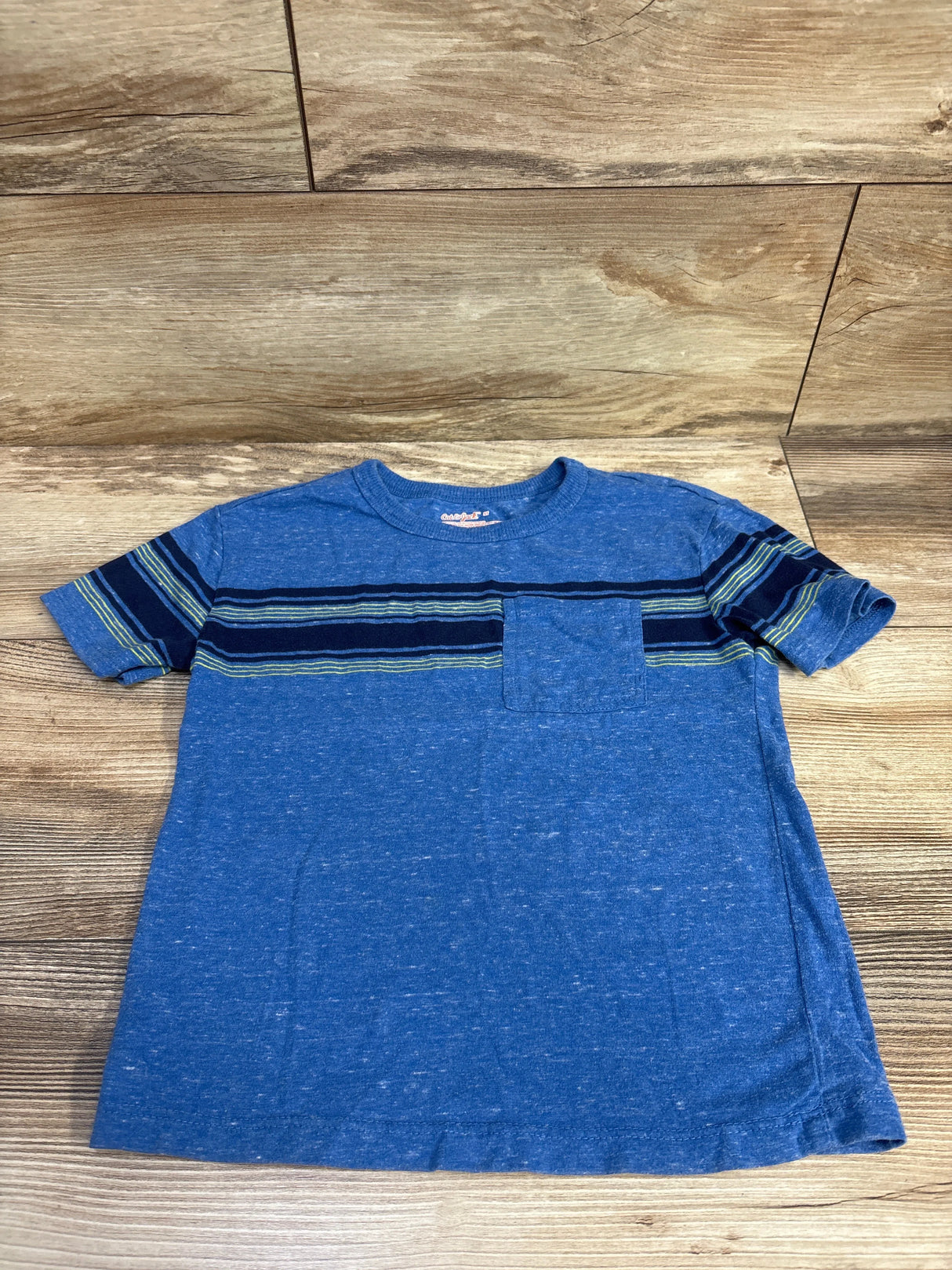 Cat & Jack Pocket Shit Blue sz 5T