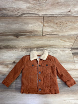 Cotton On Kids Jamie Cord Sherpa Jacket Terracotta sz 12-24m