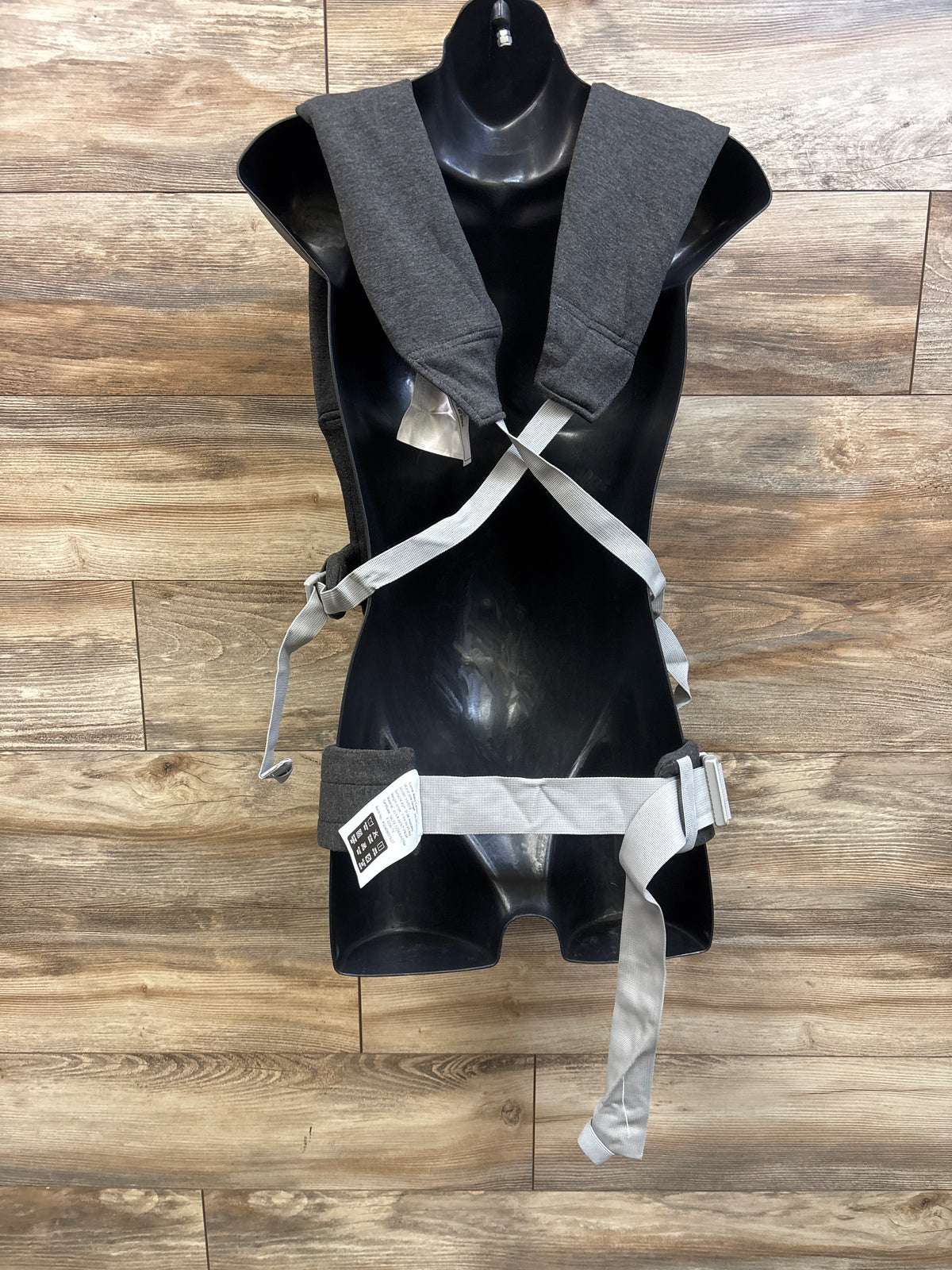 GROWNSY Ergonomic Newborn Carrier Deep Grey 7-35lbs