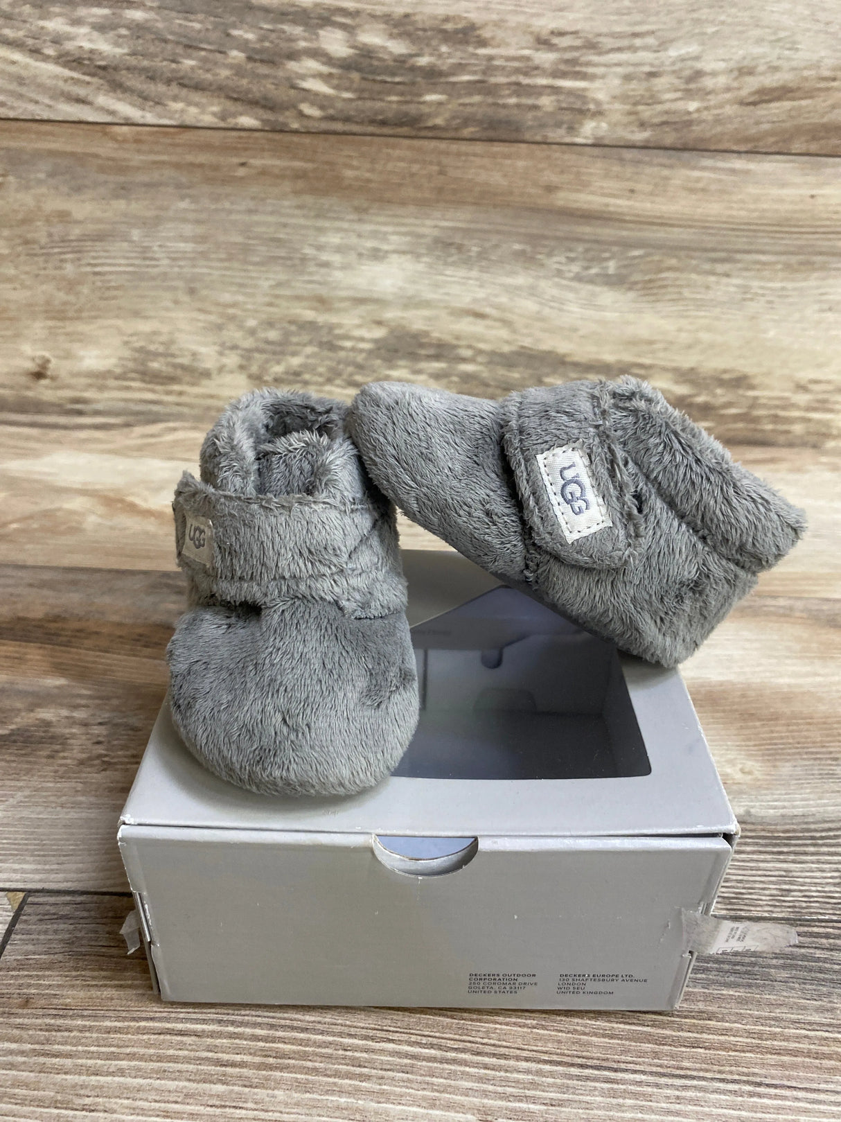 UGG Baby Bixbee Boots Grey 2/3c