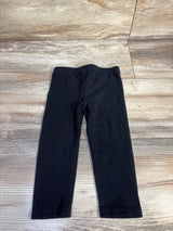 Children's Place Smiley Face Leggings Black sz 18-24m