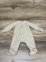 Carter's Striped Lion Sleeper Beige sz 3m