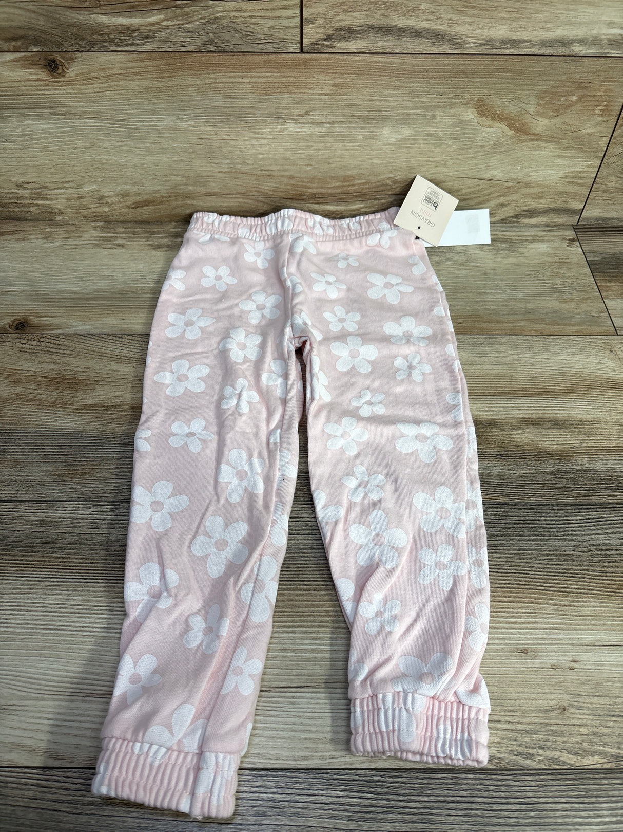 NEW Grayson Mini Floral Joggers Pink sz 4T