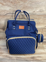 ROSEGIN Diaper Bag Backpack with Changing Pad - Navy