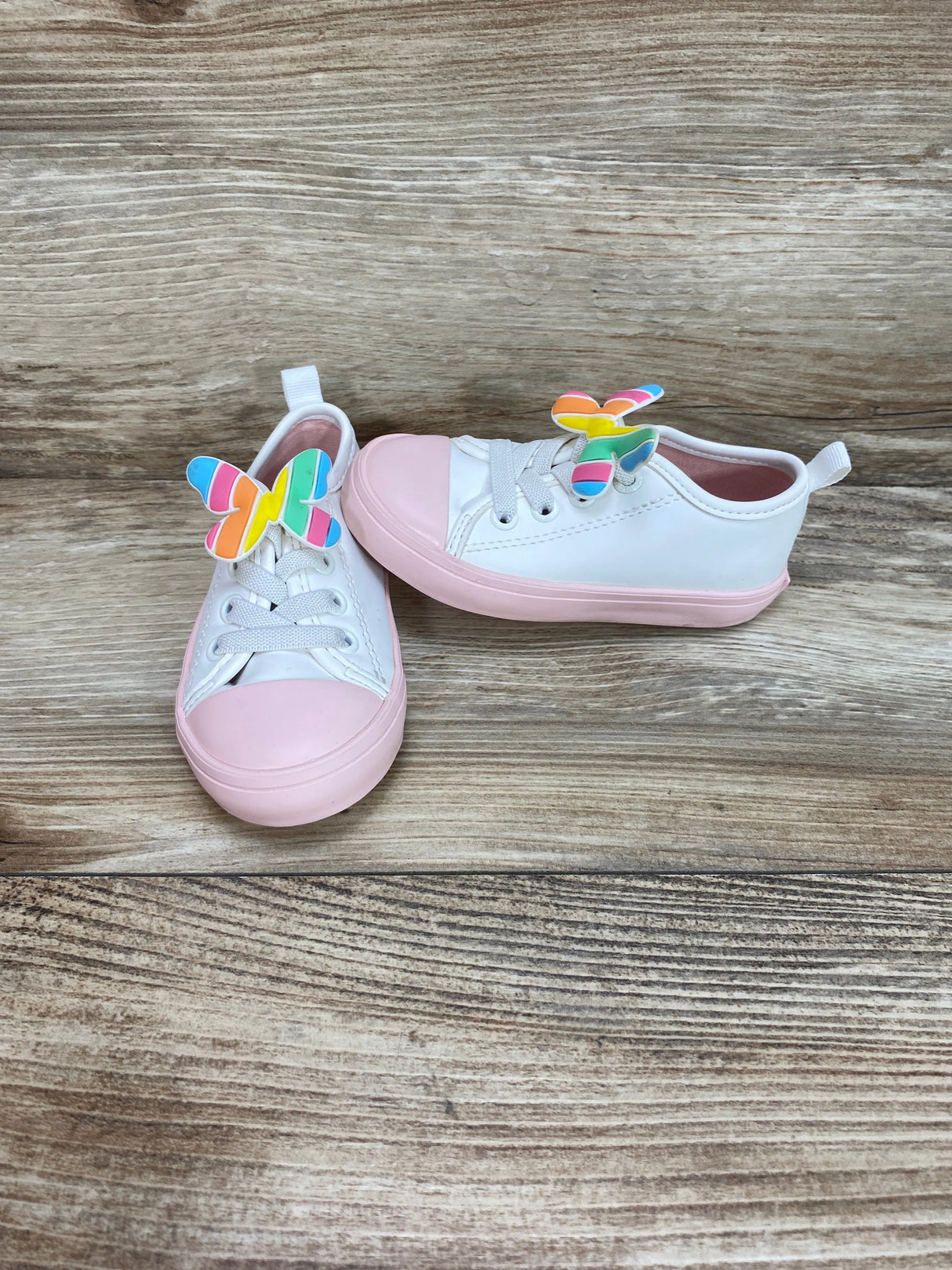 Old Navy Rainbow Butterfly Slip-On Sneakers