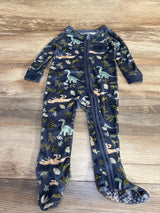 Nicole Miller Dinosaur Sleeper Blue sz 12m - Me n Mommy To Be