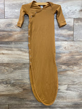 Copper Pearl Knot Gown Brown sz Newborn