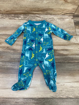 Carter's Dino Sleeper Blue sz 3m