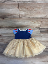 Disney Princess Snow White Cosplay Dress Blue sz 12m