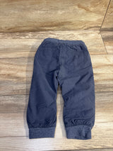 Cat & Jack Lined Drawstring Pants Blue sz 18m