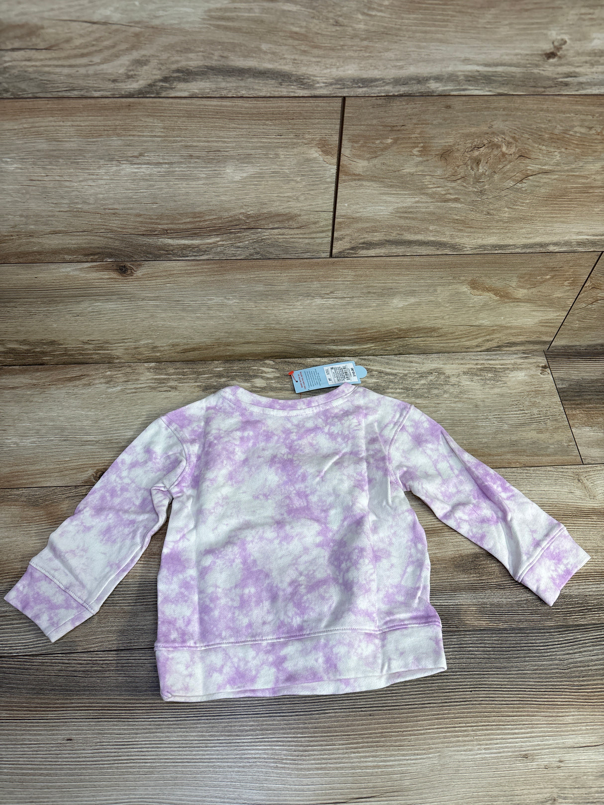 NEW Cat & Jack Tie-Dye Sweatshirt Purple sz 2T