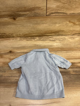 H&M Knit Polo Shirt Blue sz 12m