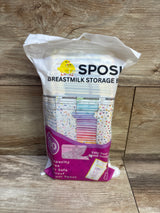 NEW Sposie 8oz Breastmilk Storage Bags 100ct