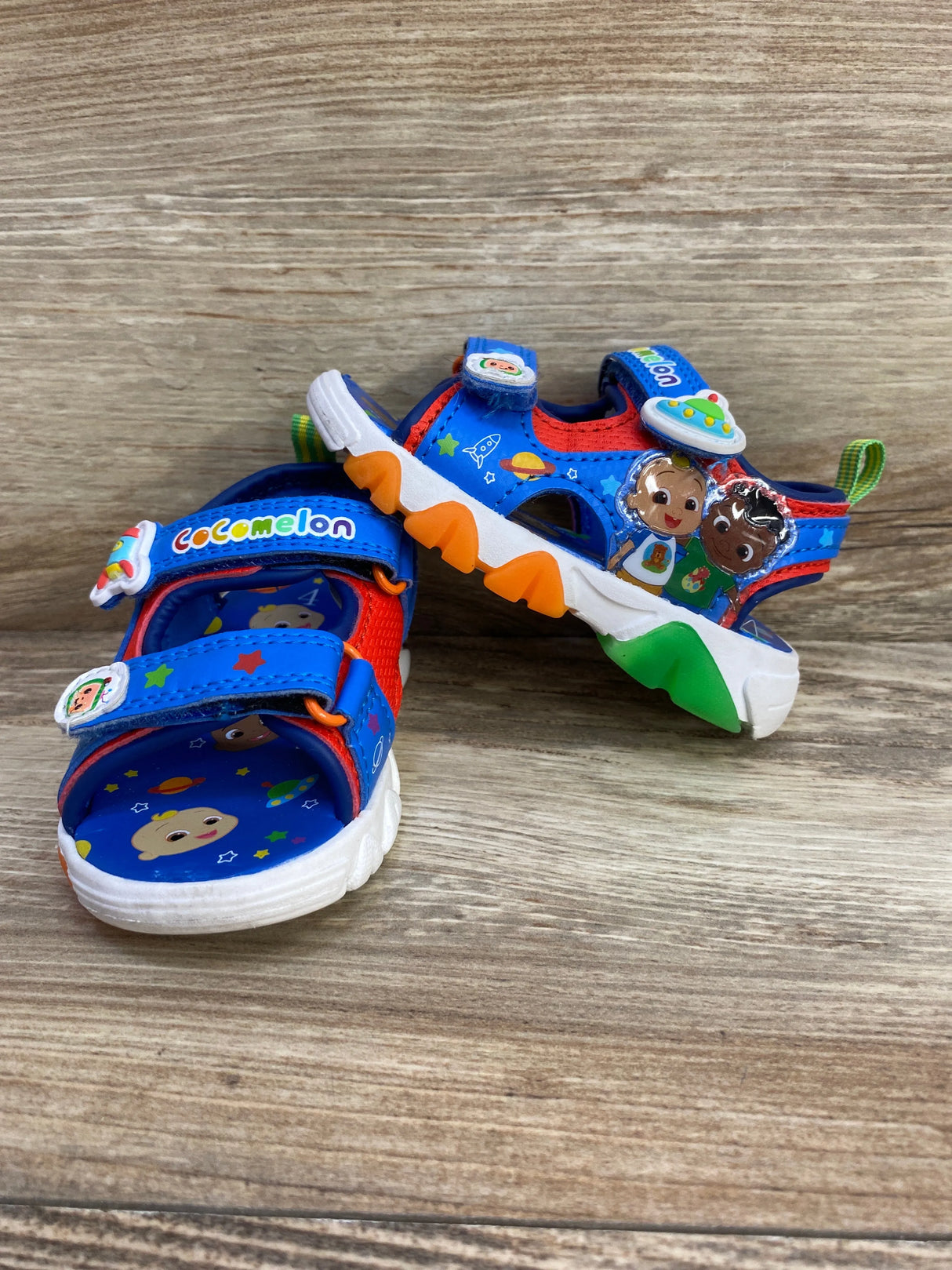 Cocomelon Sandals Blue sz 4c