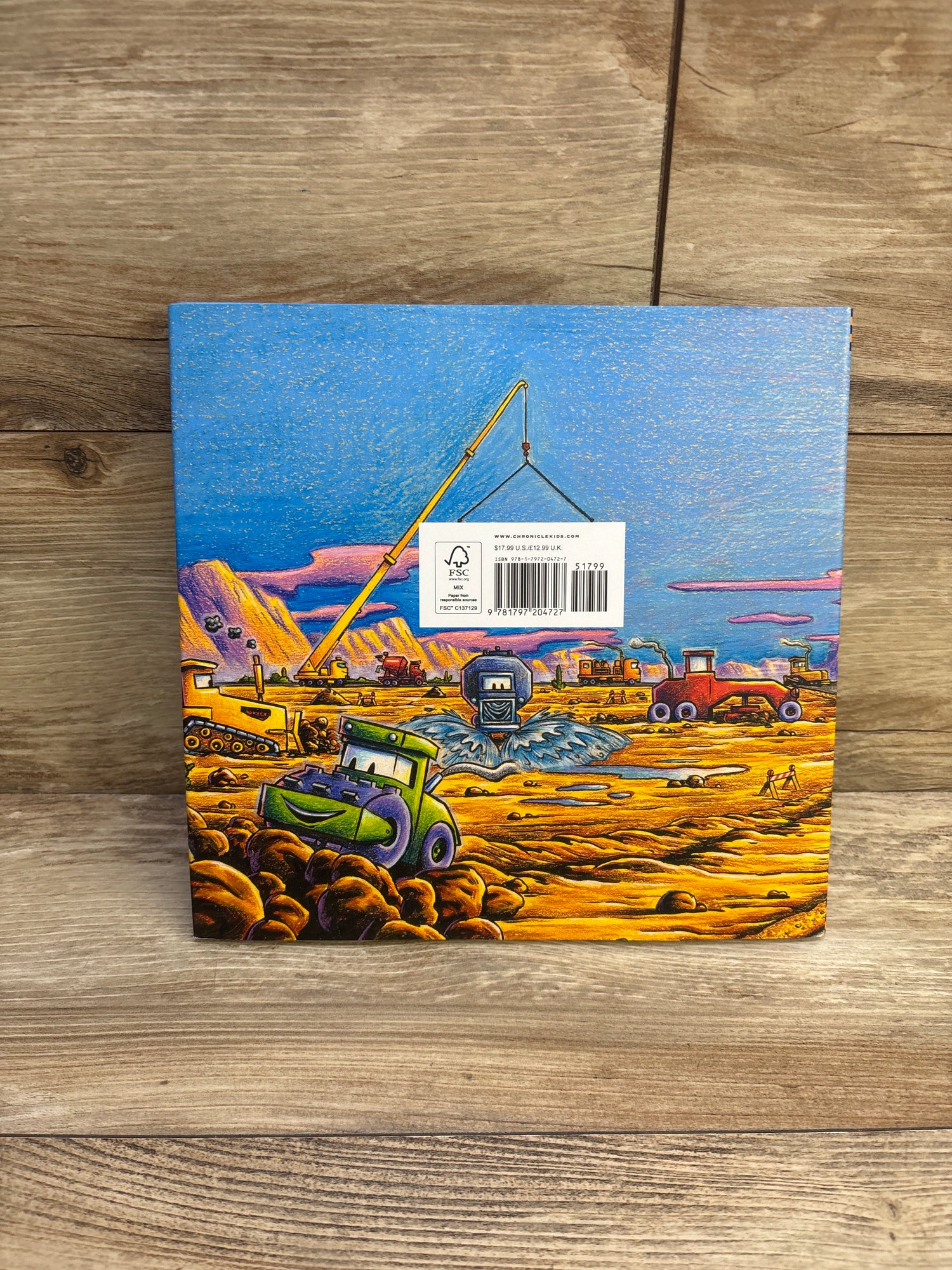 Construction Site: Road Crew Coming Through! Hardcover Book