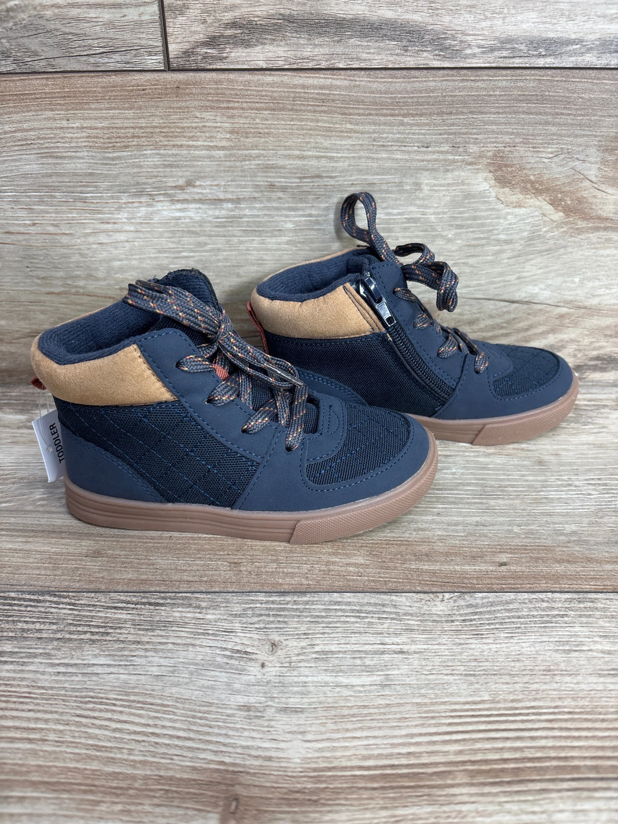 NEW Oshkosh Feona High-Top Sneakers Navy sz 10c