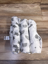 Gllquen Baby 3pk Muslin Swaddle Blankets 36x38''