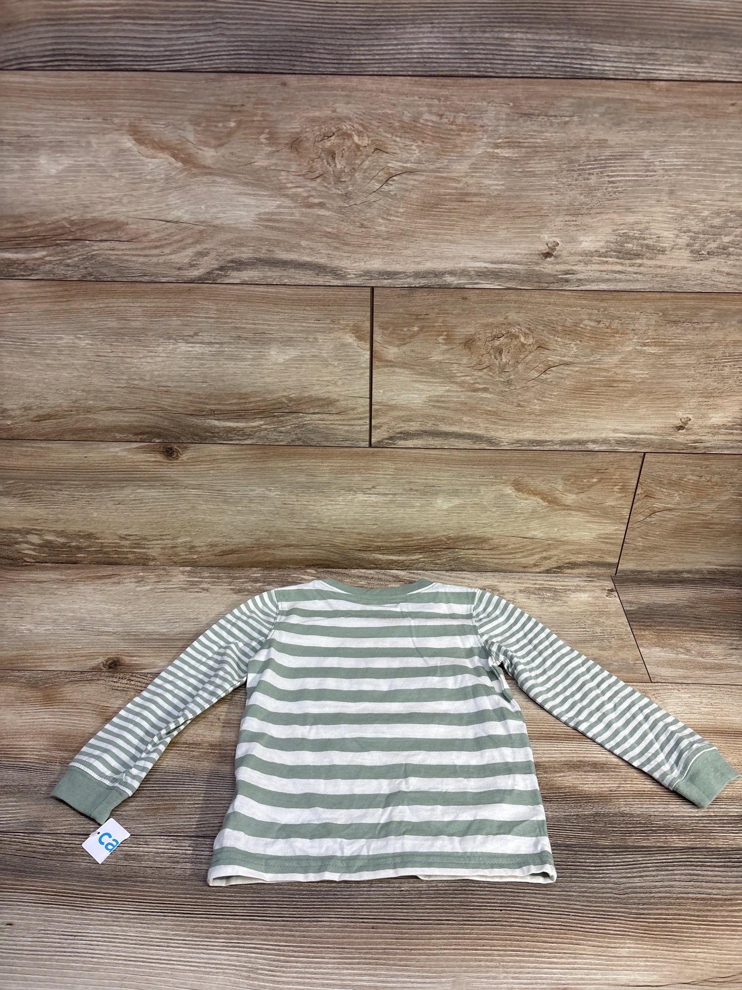NEW Carter's Hear Me Roar Striped Shirt Green sz 24m