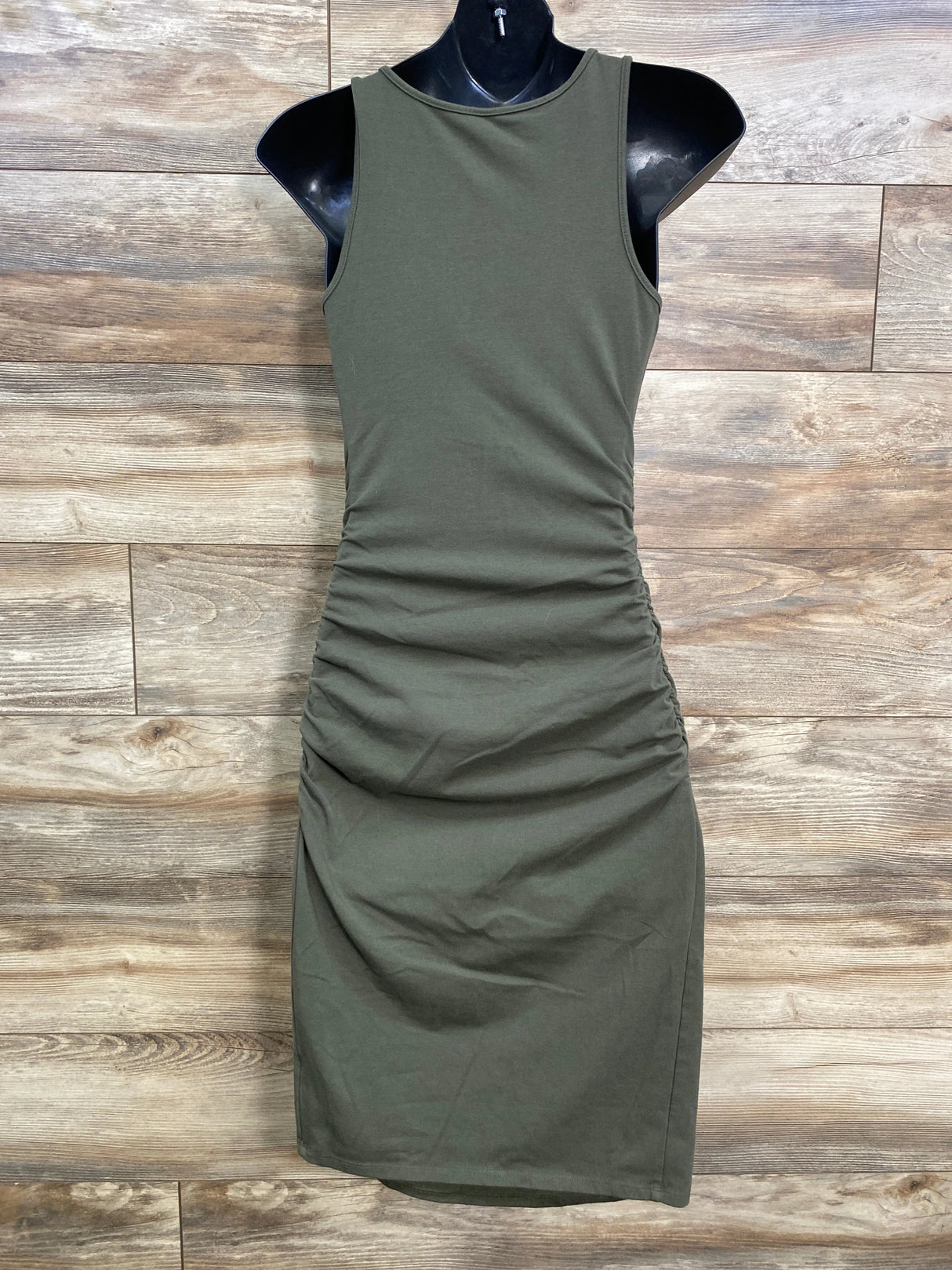 Isabel Maternity Tank Bodycon Dress Green sz Small