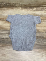 Rabbit Skins Mommy Is My Valentine Bodysuit Grey sz 6m