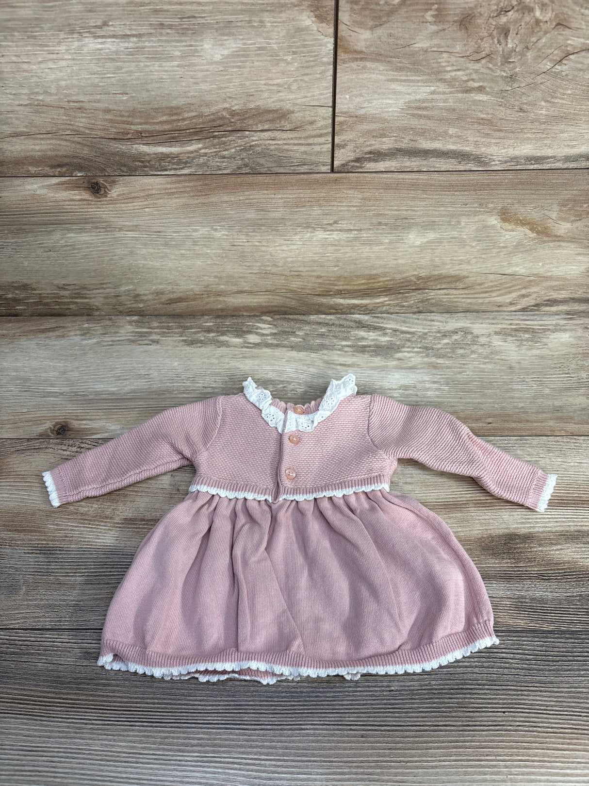 Edgehill Collection Knit Dress Pink sz NB