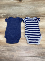 Child Of Mine 2pk Bodysuits Blue sz Preemie