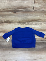 NEW Baby Gap Pullover Sweatshirt Blue sz 3-6m