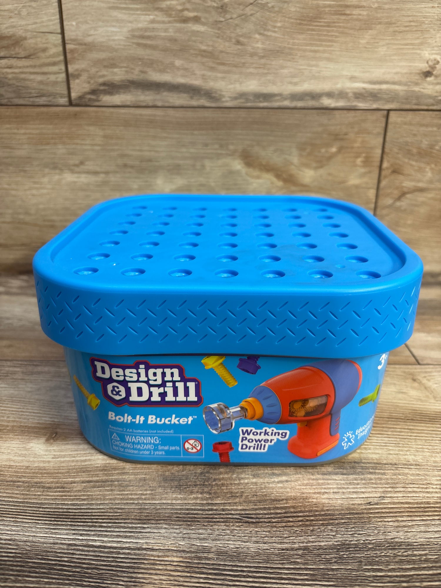 Educational Insights Design & Drill Bolt-It Bucket