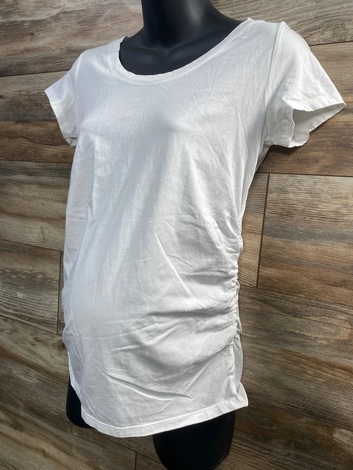 Old Navy Maternity Fitted Shirt White sz Medium