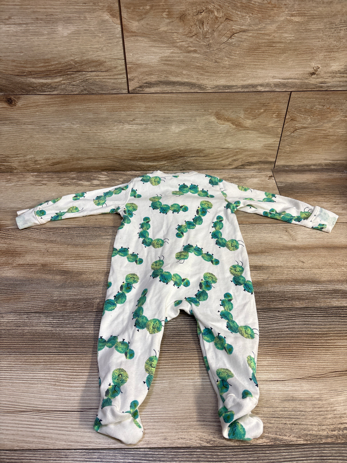 Old Navy Caterpillar Sleeper Ivory sz 6-9m