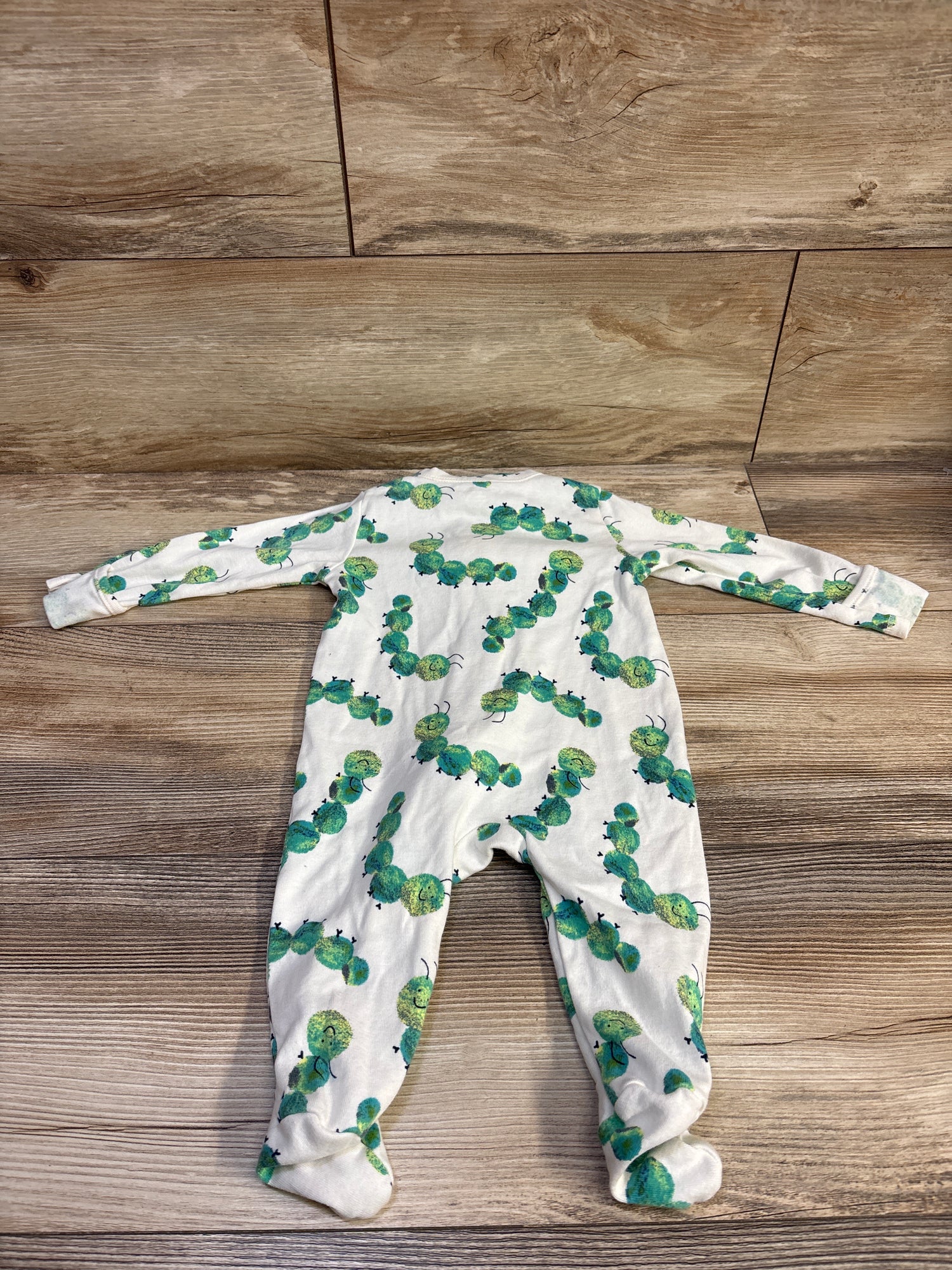 Old Navy Caterpillar Sleeper Ivory sz 6-9m