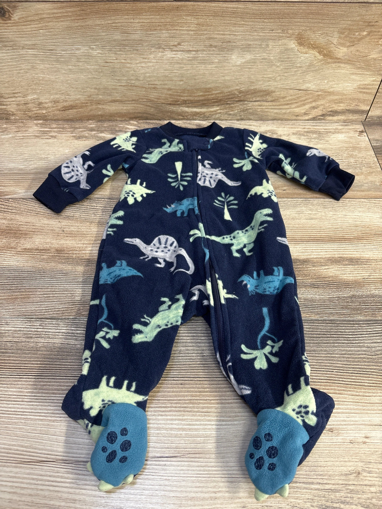 Just One You Dino Blanket Sleeper Navy sz 3m - Me n Mommy To Be